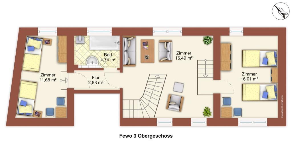 Ferienwohnung Kruppa Plön Eksteriør billede
